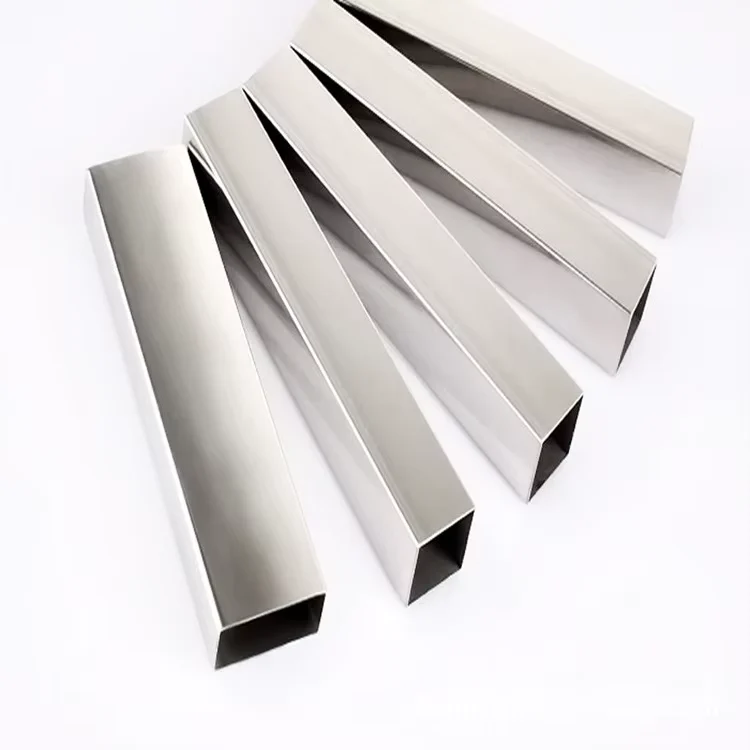 201 304 316 Stainless Steel Seamless Square Pipe Custom Cut ASTM A312 Supplier