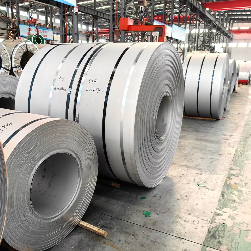 304 316 410 Stainless Steel Coils 2B BA 8K ASTM Supplier