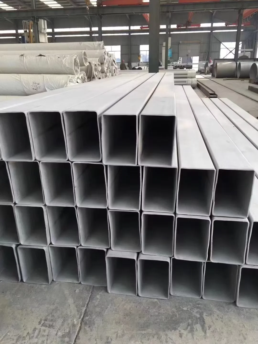 304 316 Stainless Steel Square Tube BA Surface ERW Welded Custom Sizes Supplier