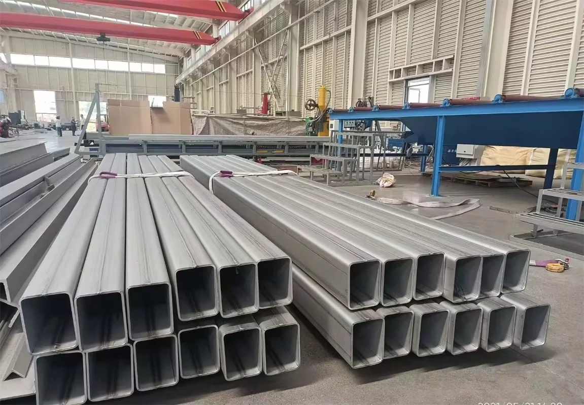 304 316 Stainless Steel Square Tube BA Surface ERW Welded Custom Sizes Supplier