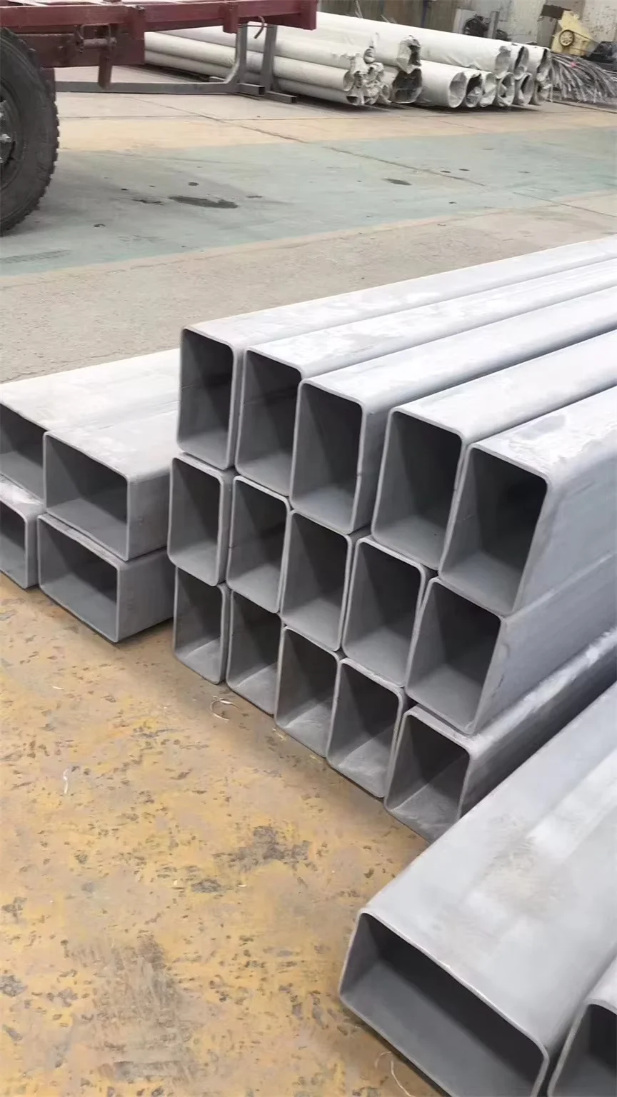304 316L Stainless Steel Square Rectangular Pipe ASTM A312 BA Finish Supplier