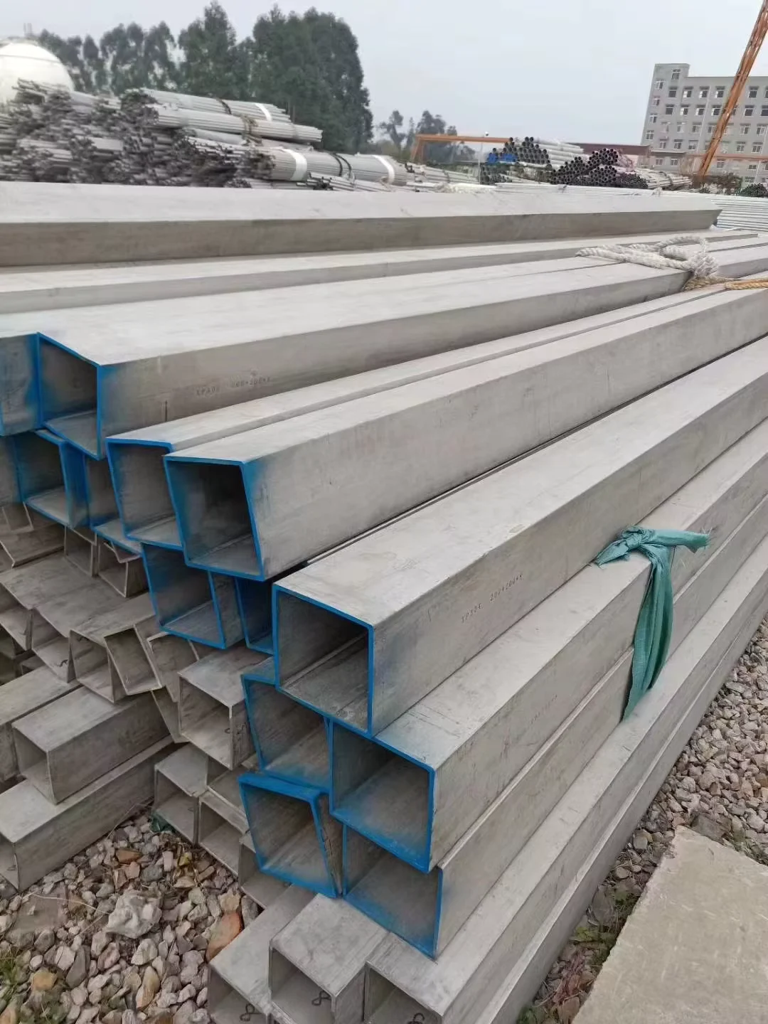 304 316L Stainless Steel Square Rectangular Pipe ASTM A312 BA Finish Supplier