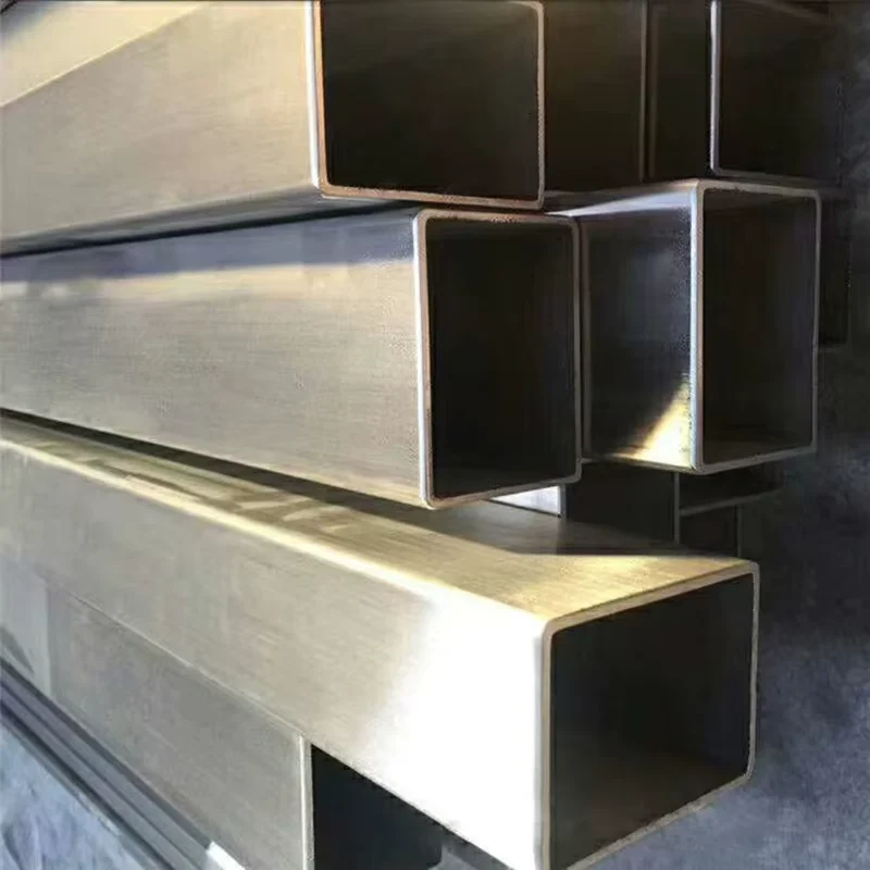304 316L Stainless Steel Square Rectangular Tube Custom Sizes Supplier