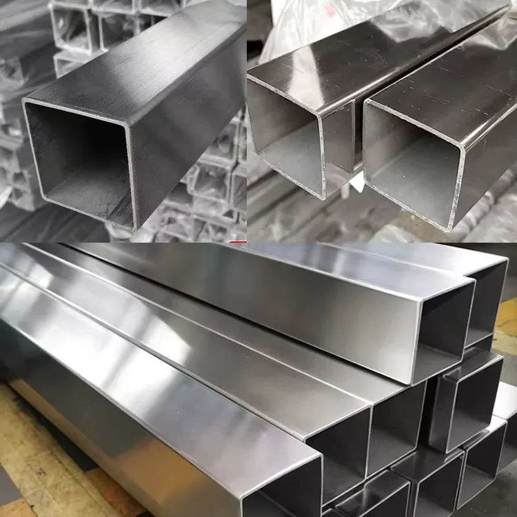 304 316L Stainless Steel Square Rectangular Tube Custom Sizes Supplier