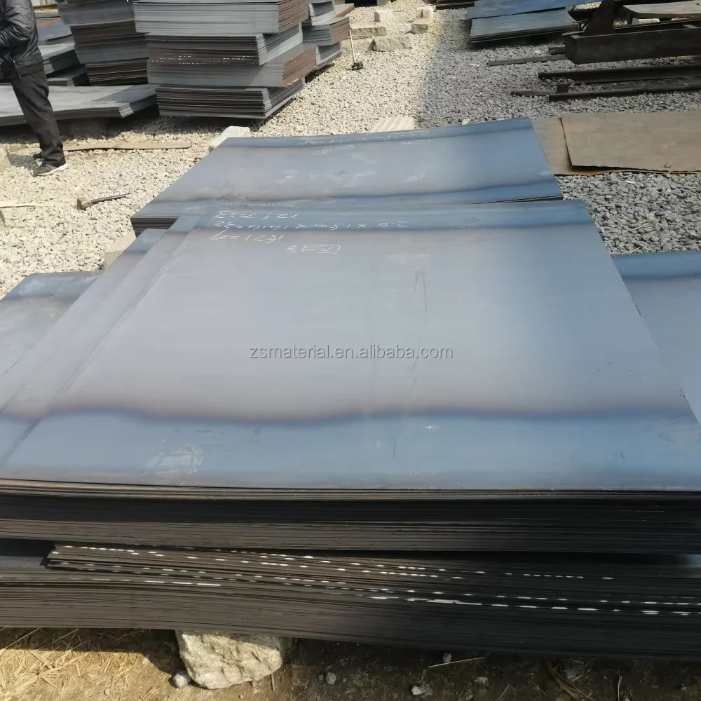 A36 S235 S355 SS400 Q235 Hot Rolled Carbon Steel Plate Custom Cut Supplier