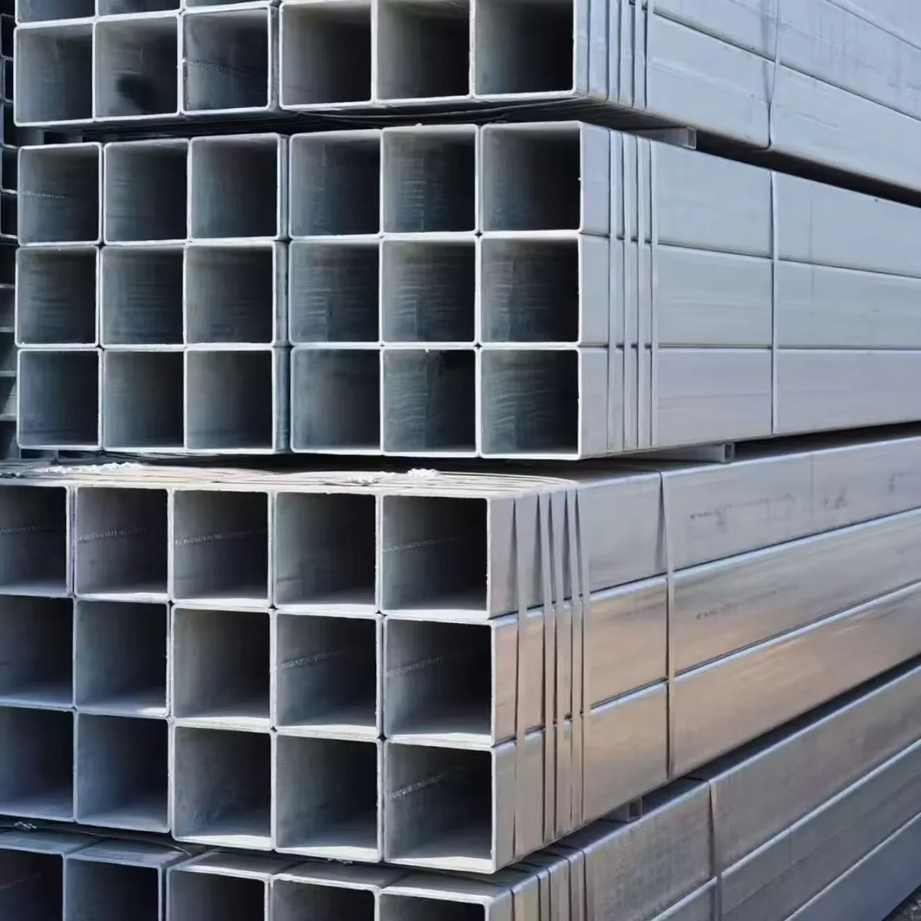 A500 S355JR Galvanized Square Hollow Section Supplier Custom Sizes