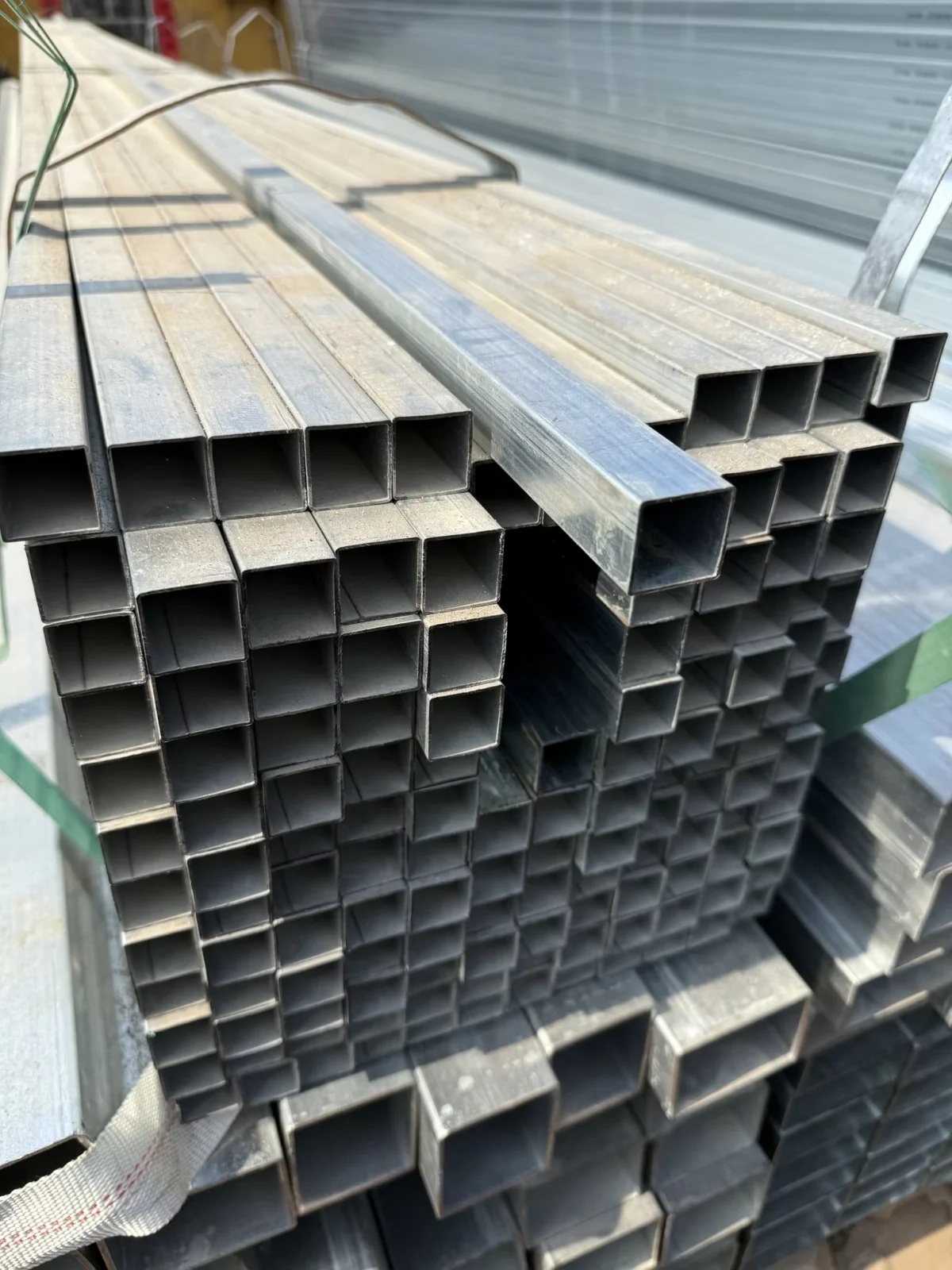A500 S355JR Galvanized Square Hollow Section Supplier Custom Sizes