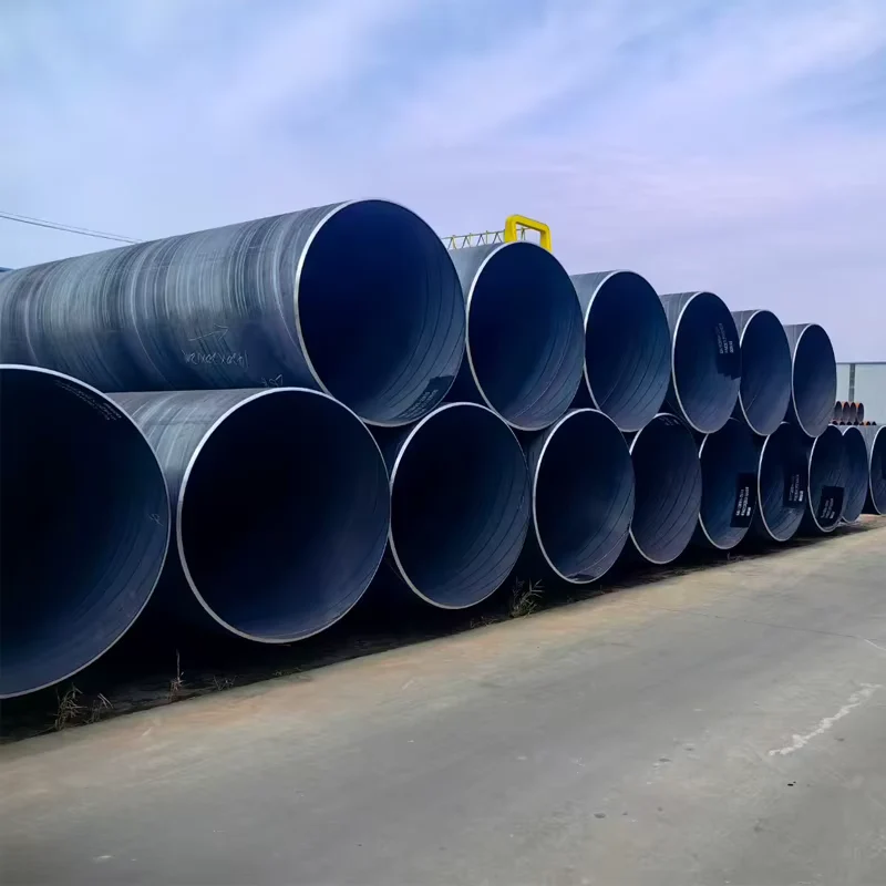 API 5L X42 X60 SSAW Spiral Welded Steel Pipe 9-500mm Wall Thickness Supplier