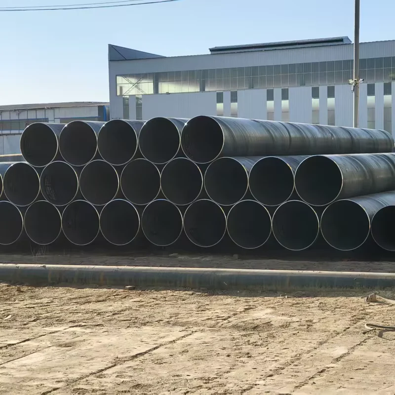API 5L X42 X60 SSAW Spiral Welded Steel Pipe 9-500mm Wall Thickness Supplier