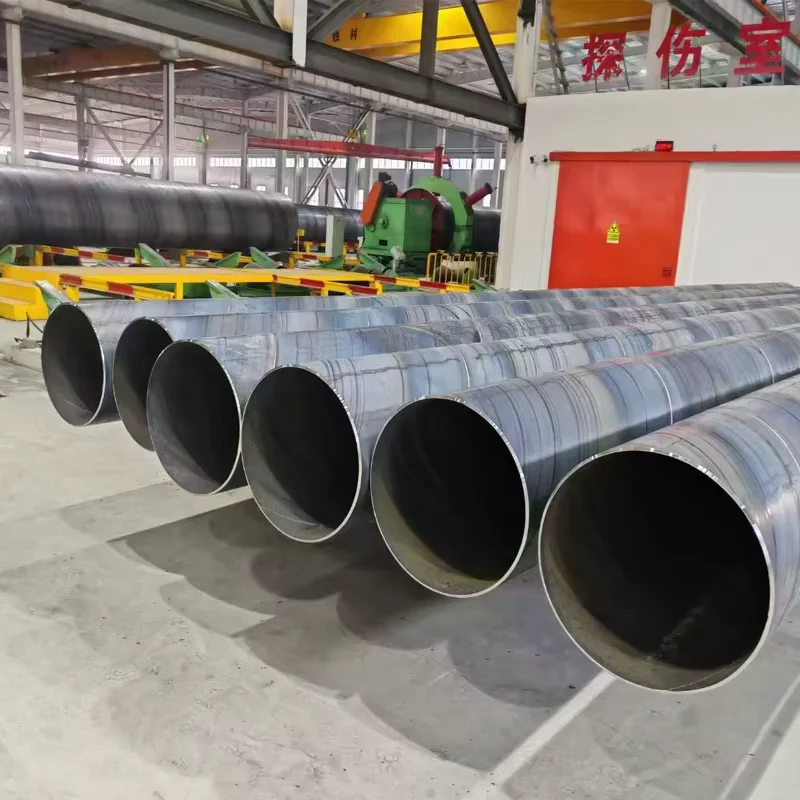 API 5L X42 X60 SSAW Spiral Welded Steel Pipe 9-500mm Wall Thickness Supplier
