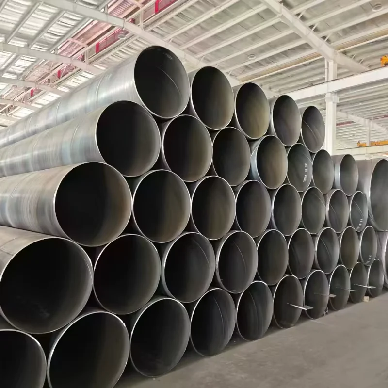 API 5L X42 X60 SSAW Spiral Welded Steel Pipe 9-500mm Wall Thickness Supplier