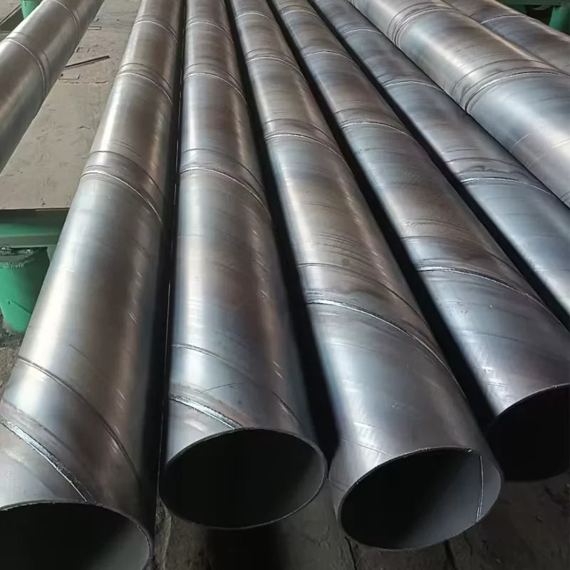 API 5L X42 X60 SSAW Spiral Welded Steel Pipe 9-500mm Wall Thickness Supplier