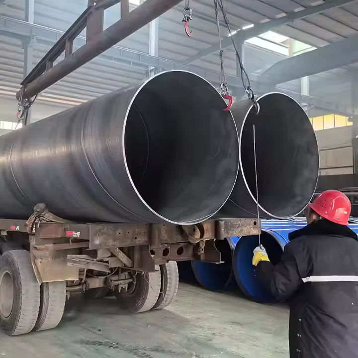 API 5L X65 X52 SSAW Steel Pipe OD 100-2000mm Manufacturer