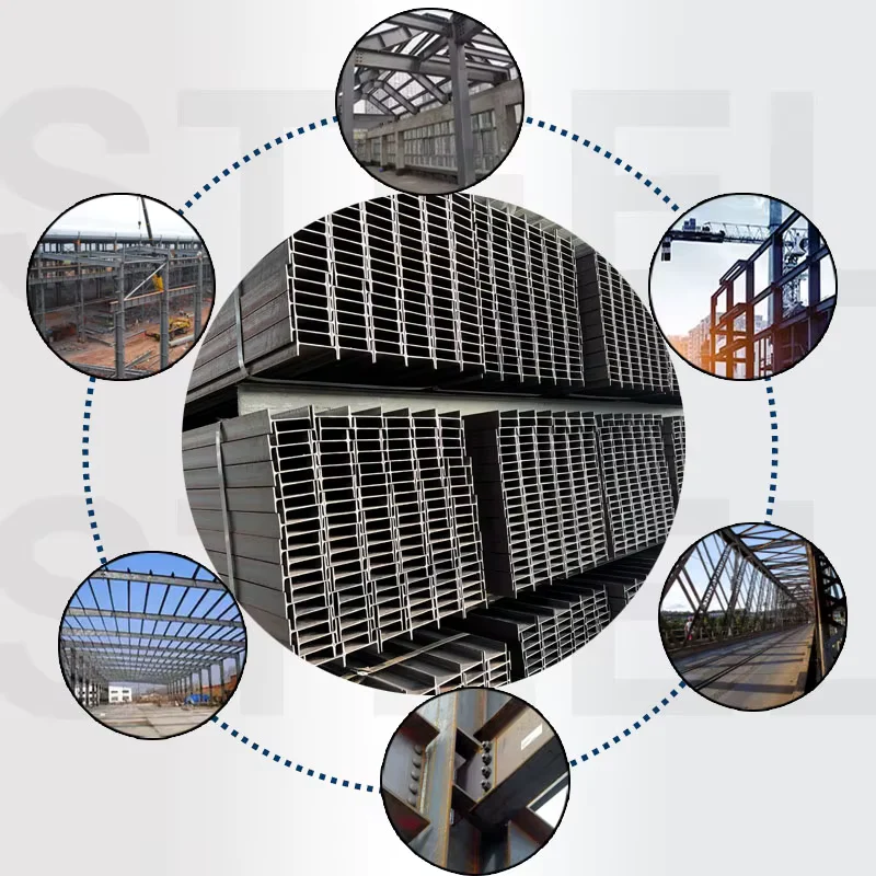 ASTM A36 A572-50 Hot Rolled H-Beam Supplier Custom Cut CE Certified