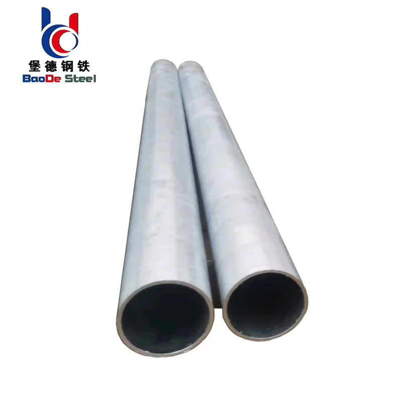 Carbon Steel Round Galvanized Pipe BS 1387 ASTM Supplier