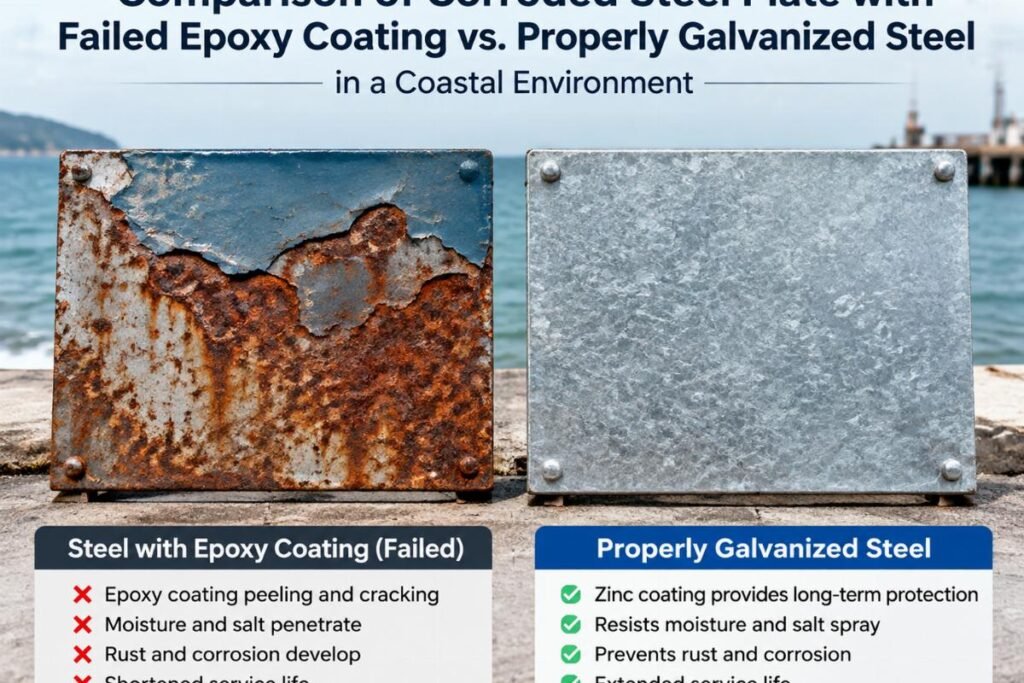 Steel Plate Surface Treatment: Galvanizing, Painting & Coating Supplier
