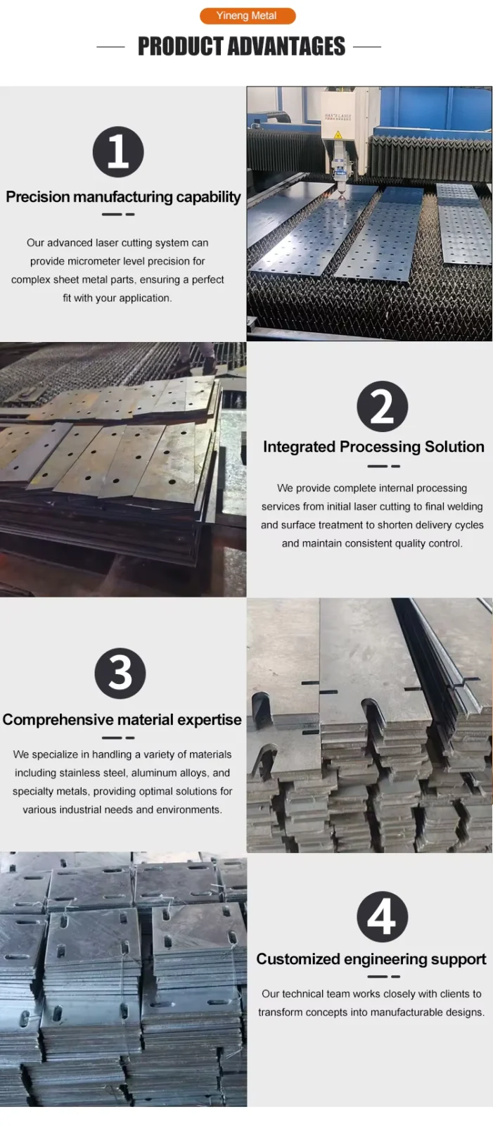 Custom Laser Cut Steel Plate Components Supplier