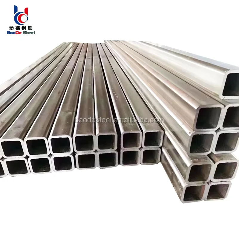 Gr.B S235 S355 Galvanized Square Rectangular Steel Tube Supplier