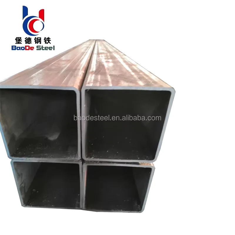 Gr.B S235 S355 Galvanized Square Rectangular Steel Tube Supplier