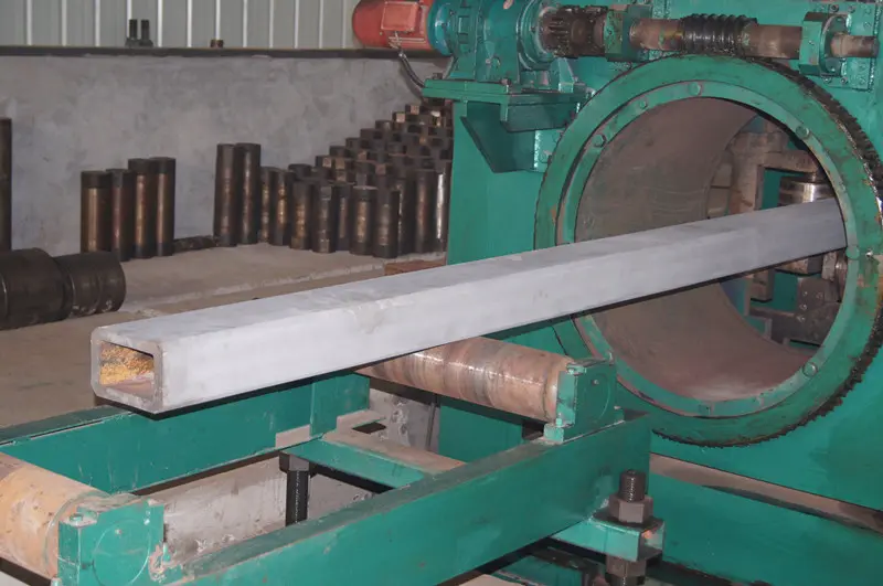 Structural steel plate stacked in the XJY Plate processing shop