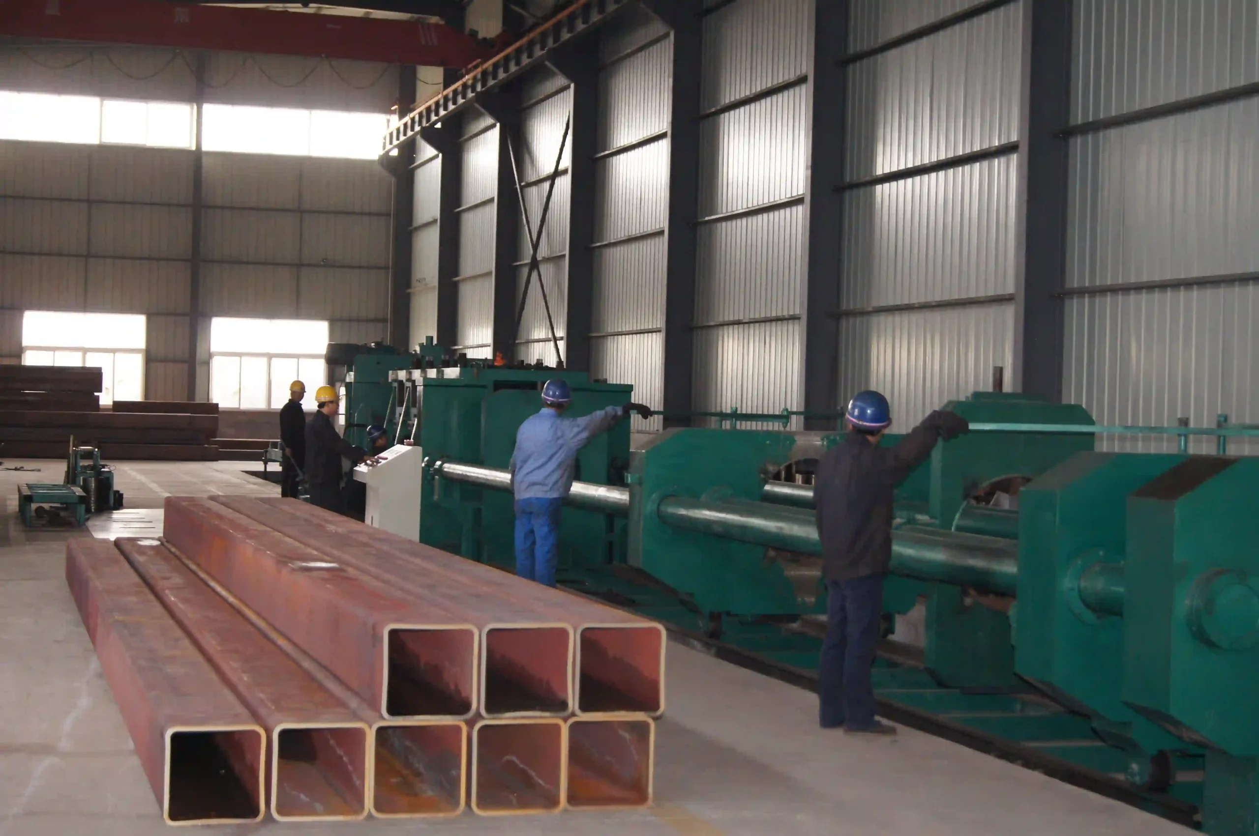 XJY Plate heavy plate cutting and processing workshop