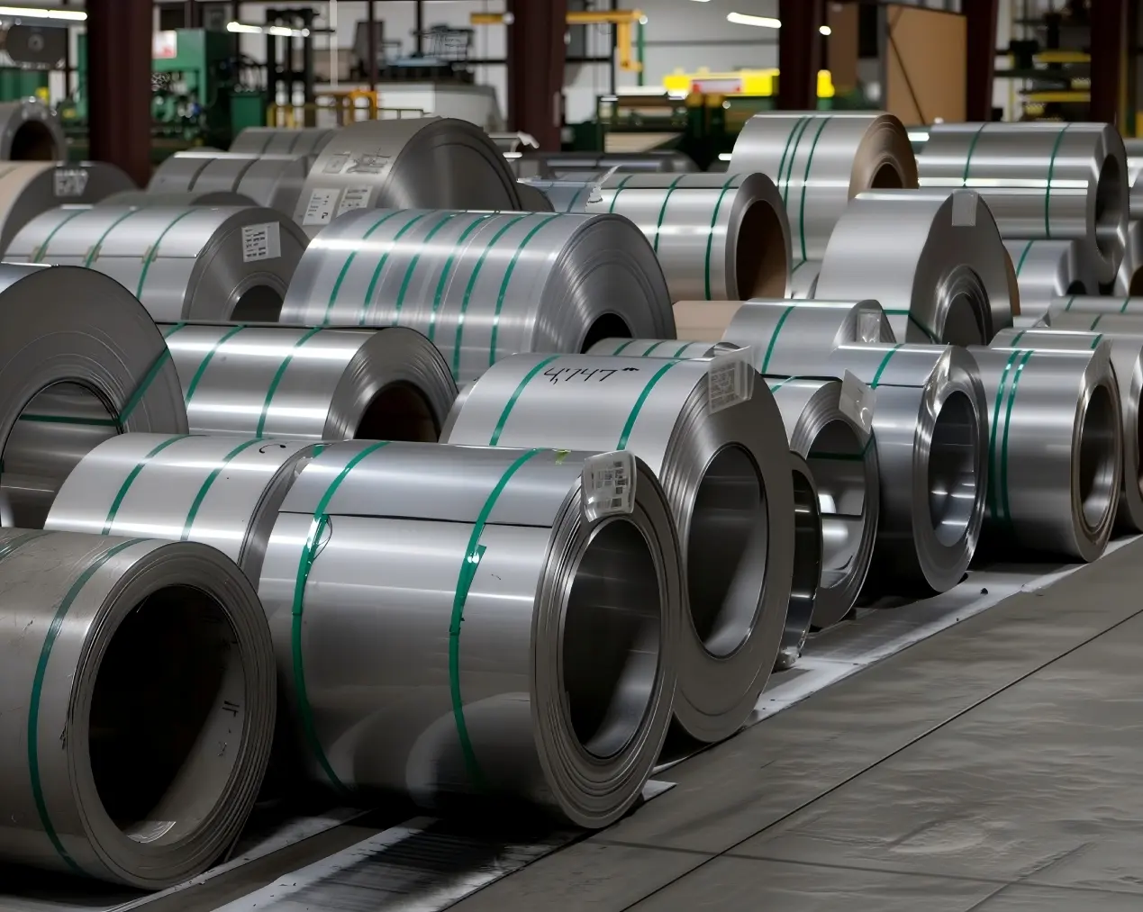 Levelling and slitting line for steel coil