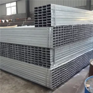 Q195 Q235 Q345 SS400 Galvanized Square Rectangular Steel Tube Factory Direct