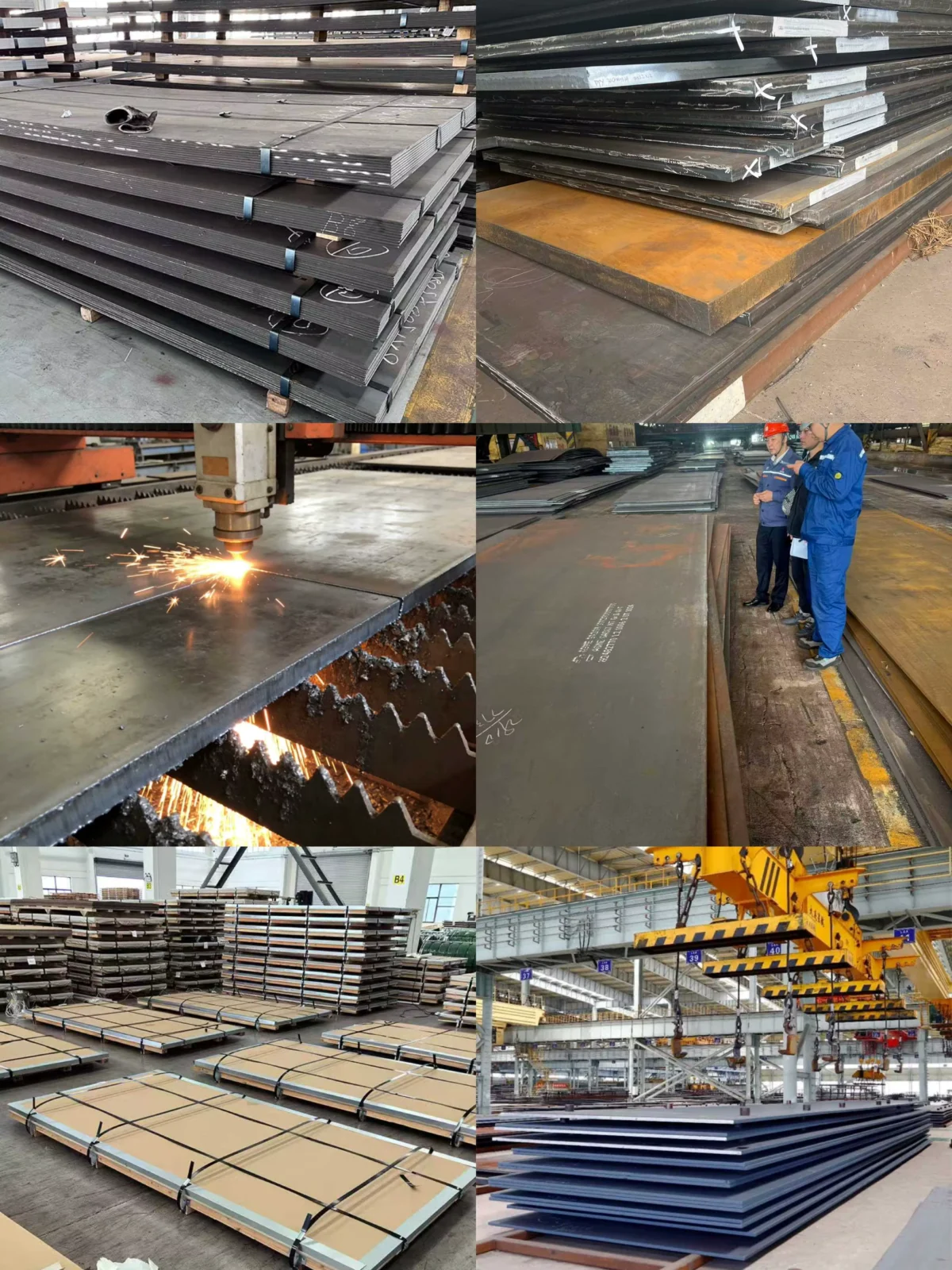 Q205HD-Q420HD High Strength Steel Plate 8-120mm CE Certified Custom Cutting Supplier