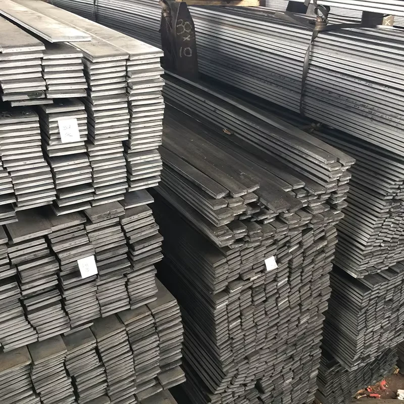 Q235 A36 S235 S355 Carbon Steel Flat Bar Hot Rolled Custom Cutting Supplier