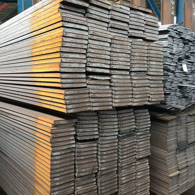 Q235 A36 S235 S355 Carbon Steel Flat Bar Hot Rolled Custom Cutting Supplier