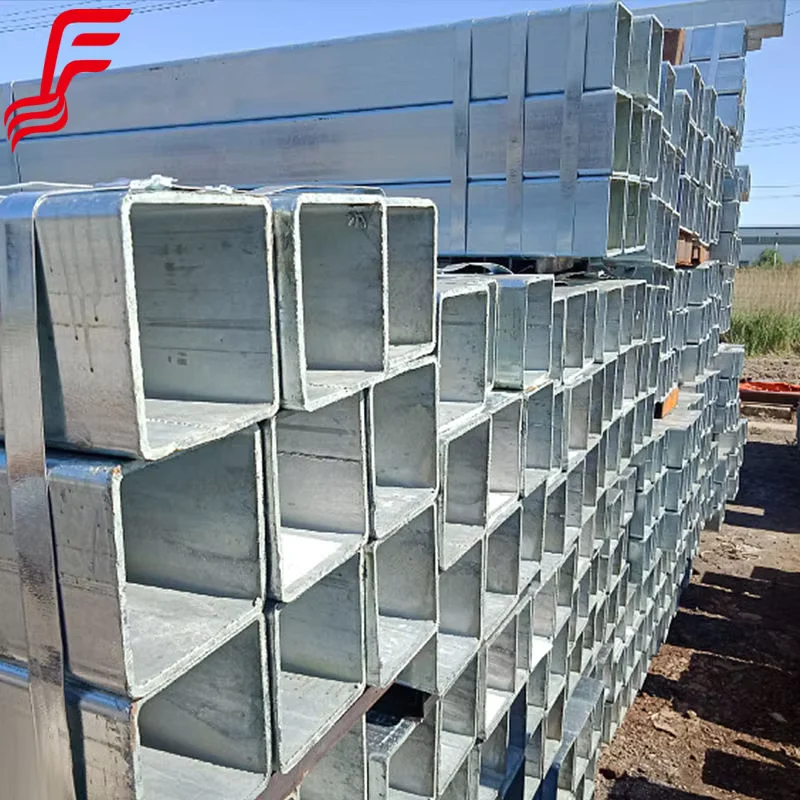 Q235 Q345 A36 Pre Galvanized Square Rectangular Steel Tube Supplier
