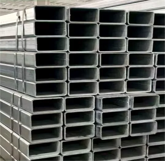 Q235 Q345 Galvanized Rectangular Steel Tube 0.5-200mm ASTM CE Supplier