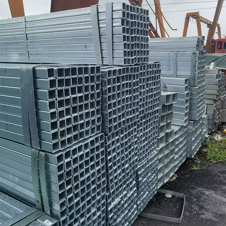 Q235 Q345 Galvanized Rectangular Steel Tube 0.5-200mm ASTM CE Supplier