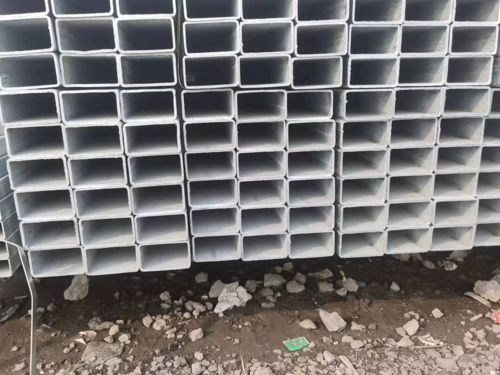 Q235 Q345 Galvanized Rectangular Steel Tube 0.5-200mm ASTM CE Supplier