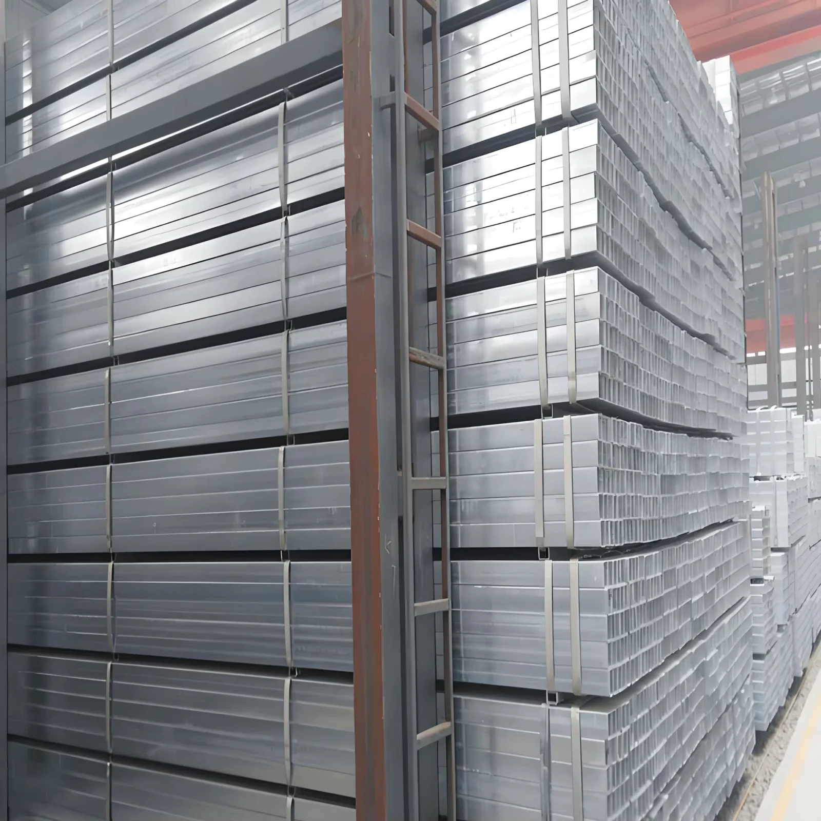 Q235 Q345 Galvanized Square Rectangular Steel Tube 1-30mm ERW Supplier