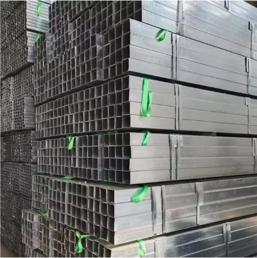 Q235 Q345 S355JR Hot-dip Galvanized Square Rectangular Steel Tube Supplier