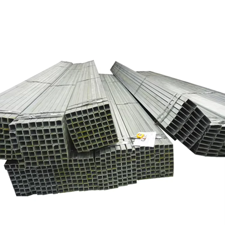 Q235 Q345 SS400 Galvanized Square Rectangular Steel Tube Supplier