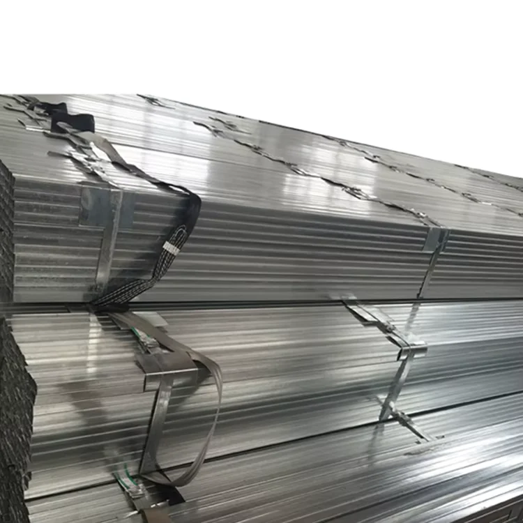 Q235 Q345 SS400 Galvanized Square Rectangular Steel Tube Supplier