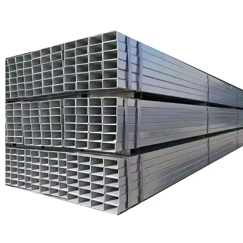 Q235 S235 SS400 Galvanized Square Rectangular Steel Tube Supplier