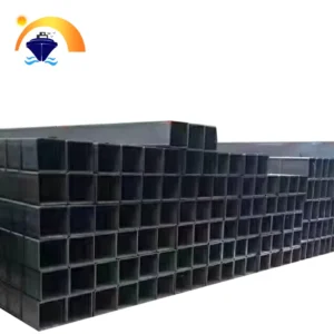 Q235 SS400 ERW Square Rectangular Steel Tube 20-200mm Manufacturer