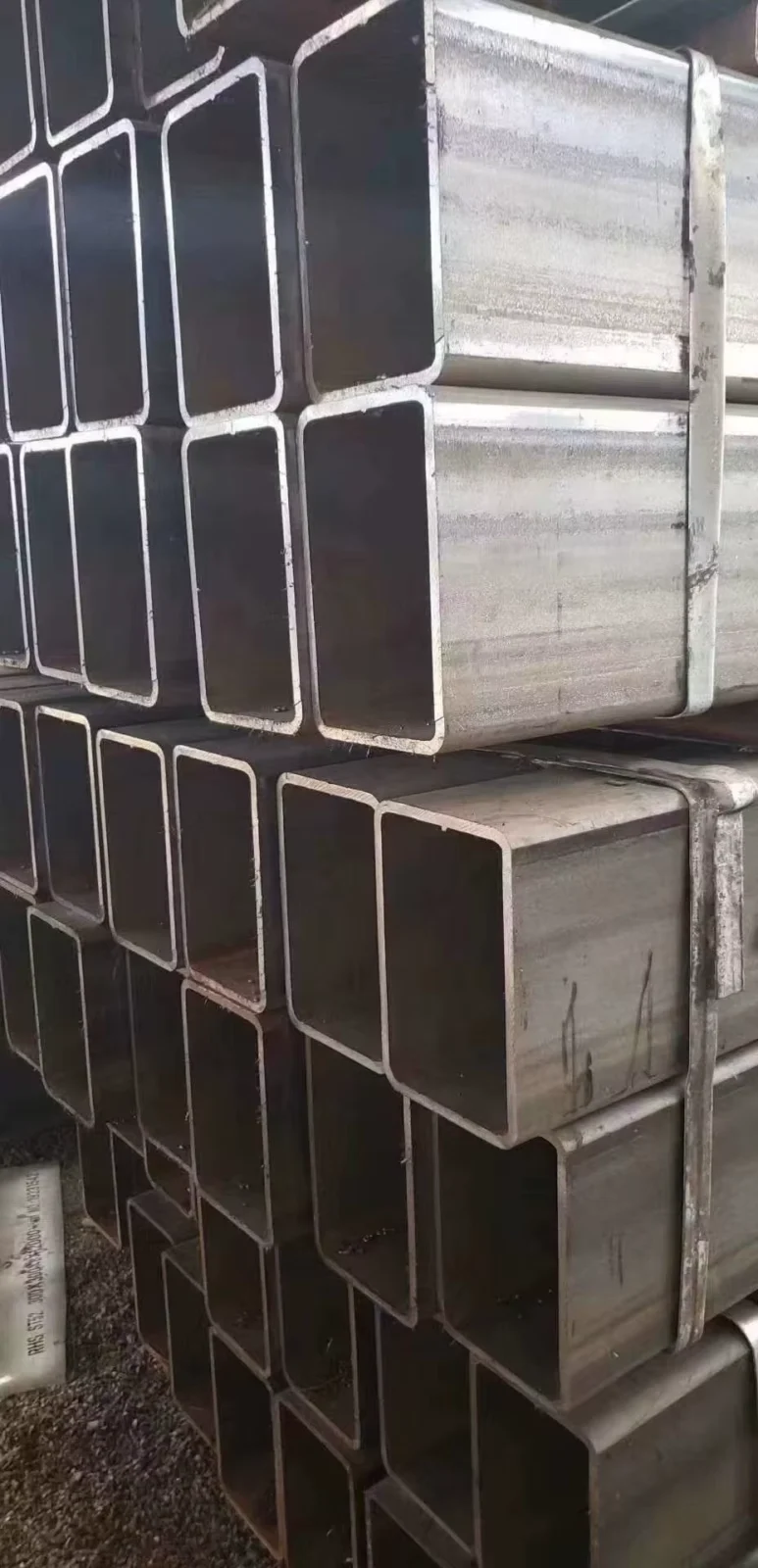 Q235B Galvanized Square Rectangular Steel Tube ASTM Custom Cutting Supplier