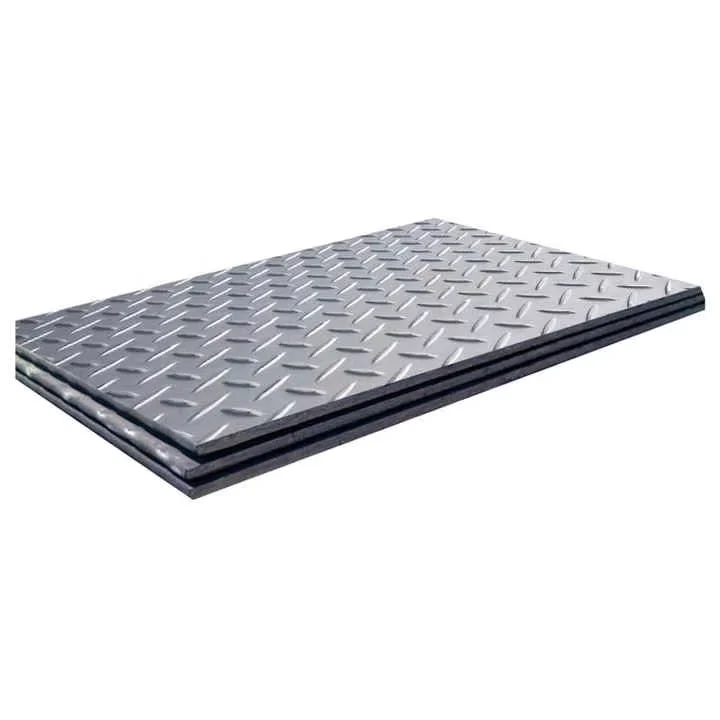 Q235B Hot Rolled Checkered Steel Plate 1-100mm Diamond Lentil Pattern Supplier