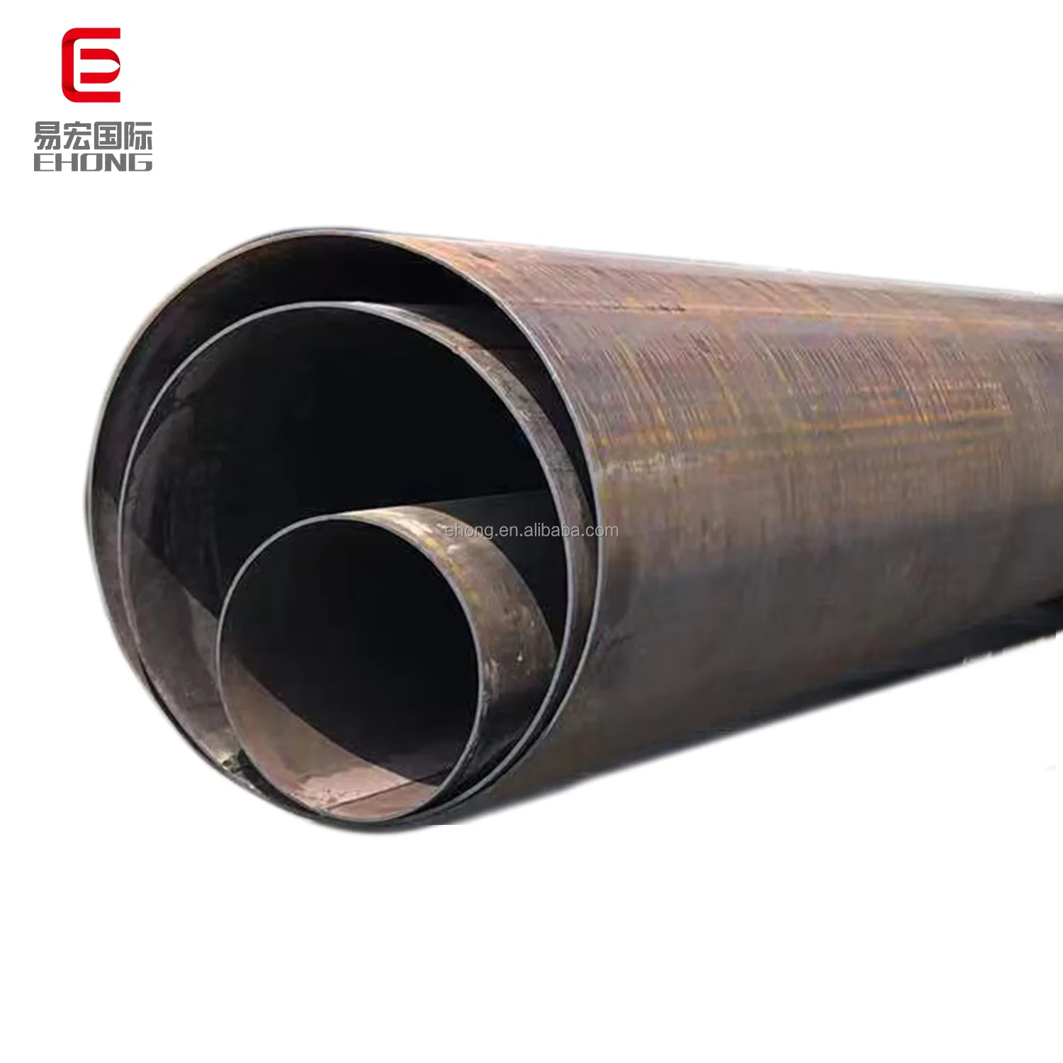 Q235B LSAW Welded Steel Pipe OD 406-1524mm API 5L EN10219 Supplier