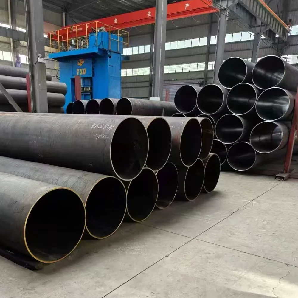 Q235B Q345 ERW Round Steel Pipe OD 10-1000mm ASTM A53 Supplier