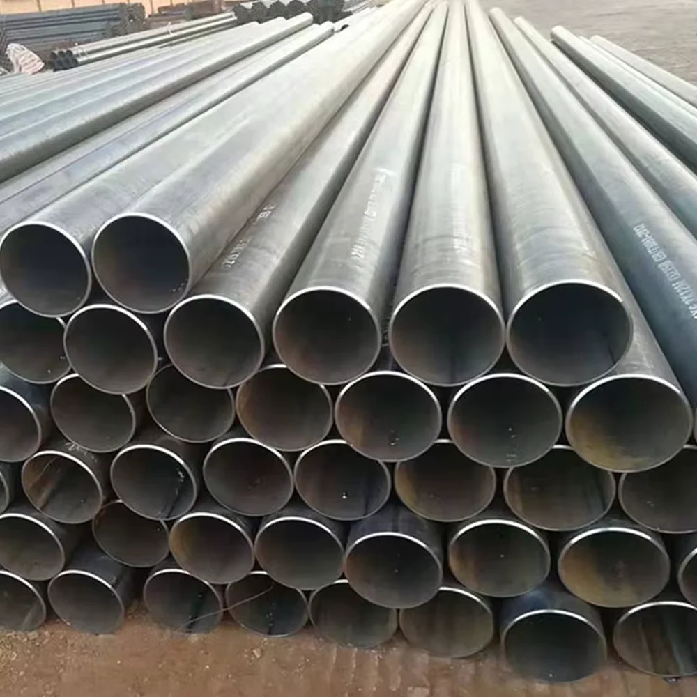 Q235B Q345 ERW Round Steel Pipe OD 10-1000mm ASTM A53 Supplier
