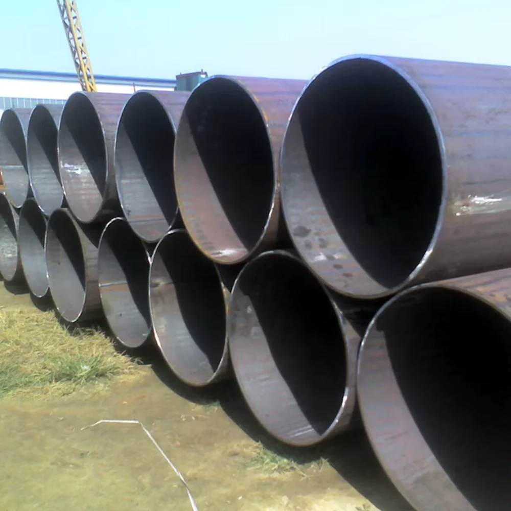 Q235B Q345 ERW Round Steel Pipe OD 10-1000mm ASTM A53 Supplier