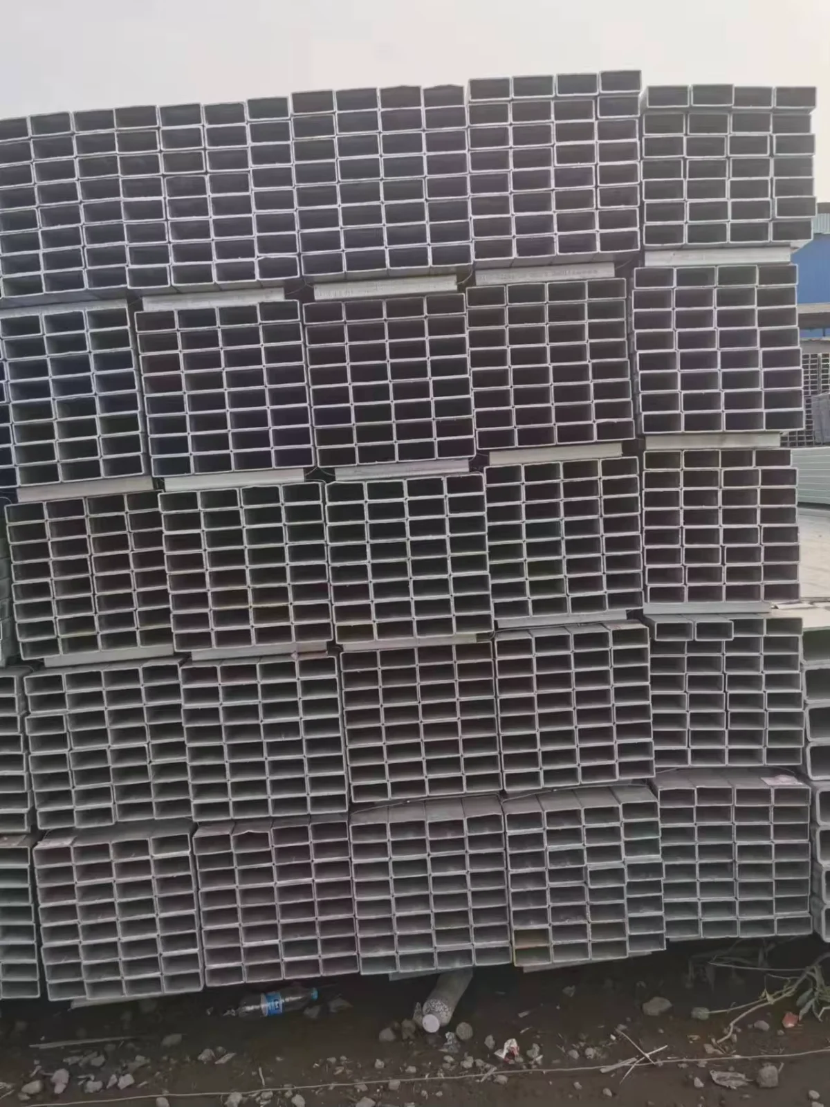 Q235B Q345B Galvanized Square Rectangular Steel Tube ASTM Custom Cutting Supplier