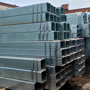 Q235B Q345B Hot Dipped Galvanized Square Rectangular Steel Tube Supplier