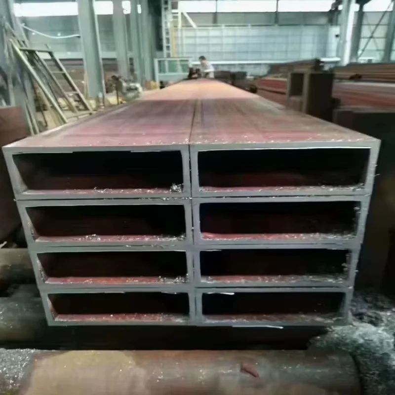 Q235B Q345B Sharp Corner Square Rectangular Steel Tube Supplier