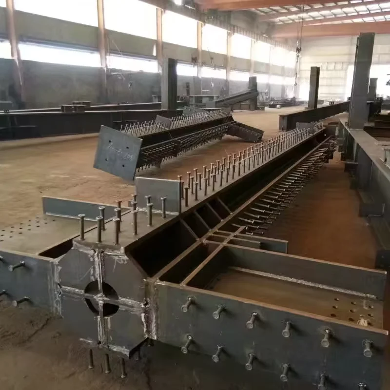 Q355B S355JR A572 Gr.50 H-Beam Steel Structure Fabrication Supplier